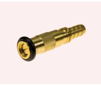 Brass Jet Spray Nozzles High Velocity Straight Stream, Precision Jet Nozzles for Cleaning Cutting and Targeted Liquid Delivery in Industrial Systems